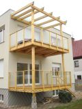 Balkon z zadaszeniem